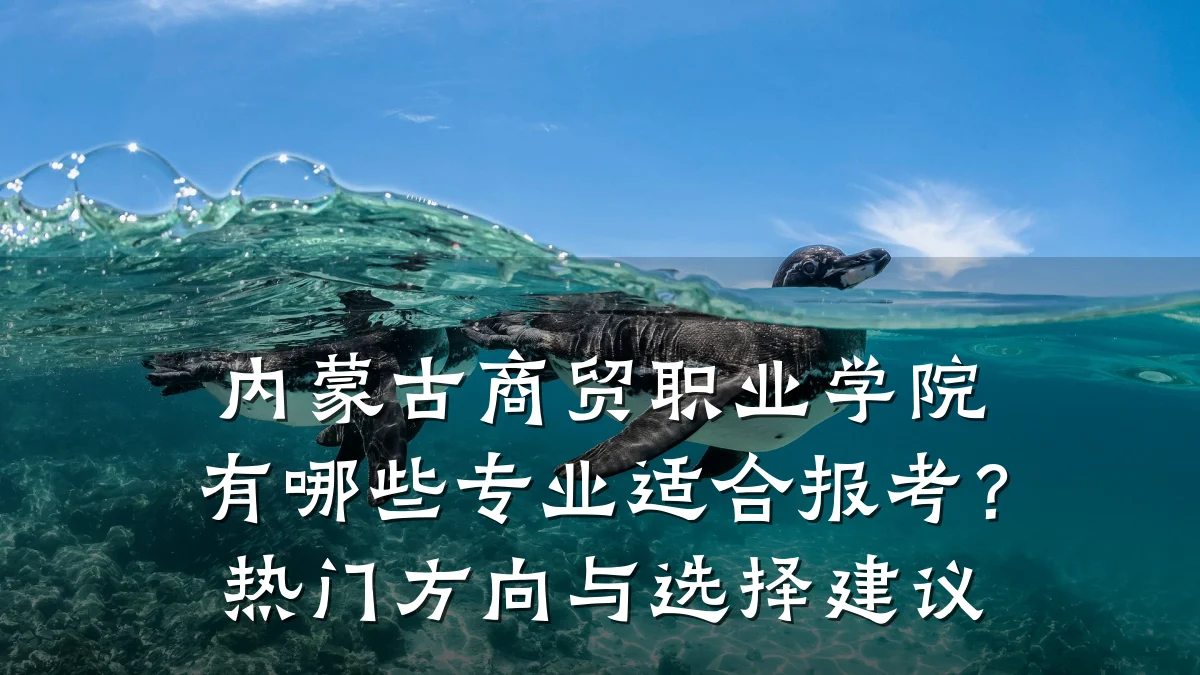 内蒙古商贸职业学院有哪些专业适合报考?热门方向与选择建议