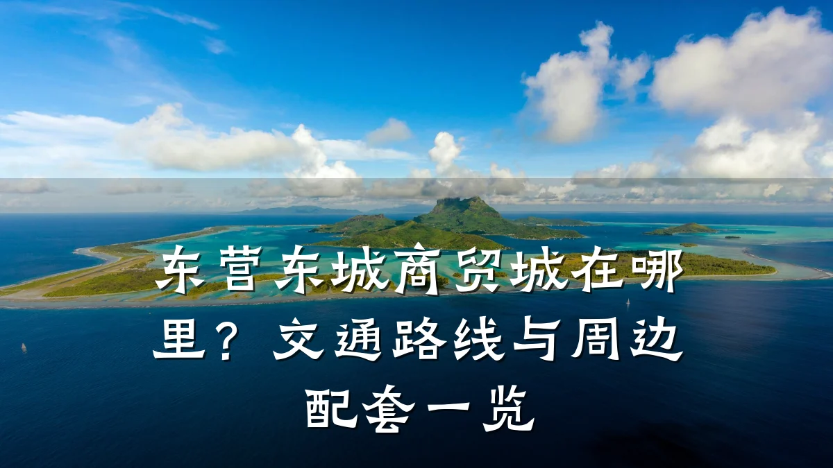 东营东城商贸城在哪里?交通路线与周边配套一览