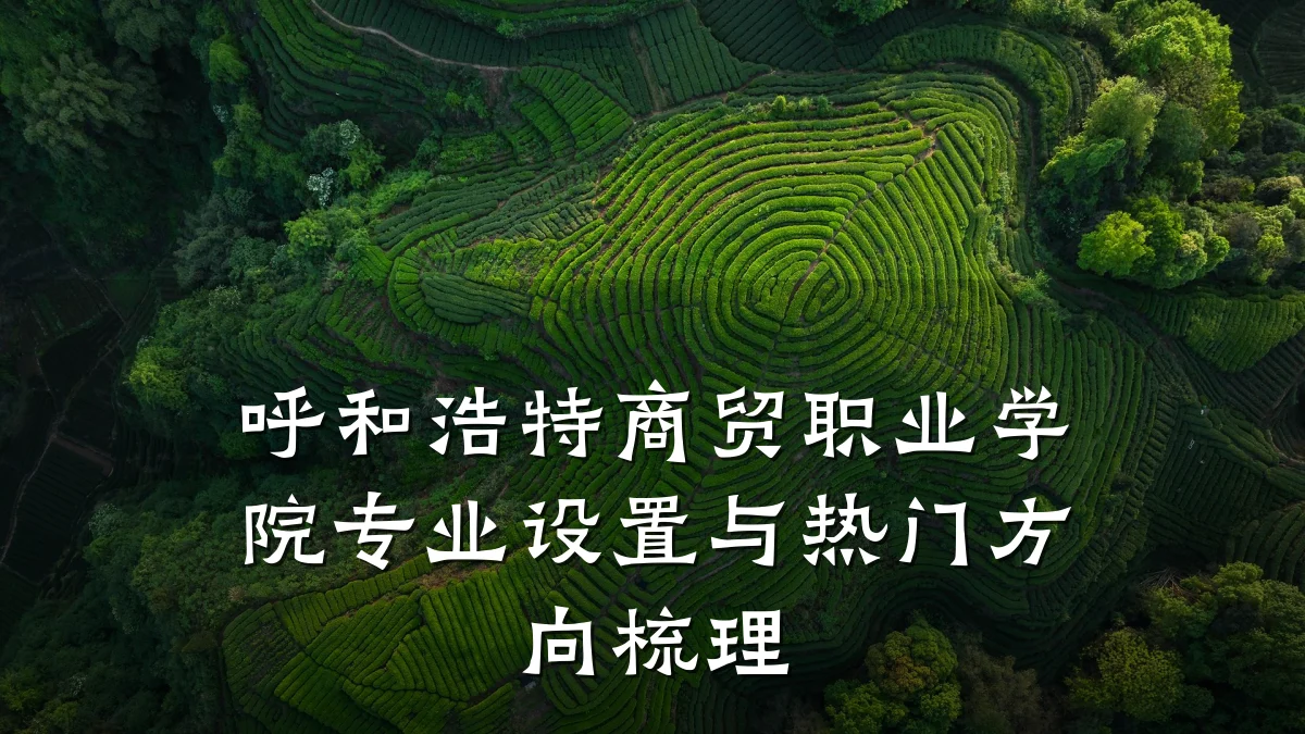 呼和浩特商贸职业学院专业设置与热门方向梳理