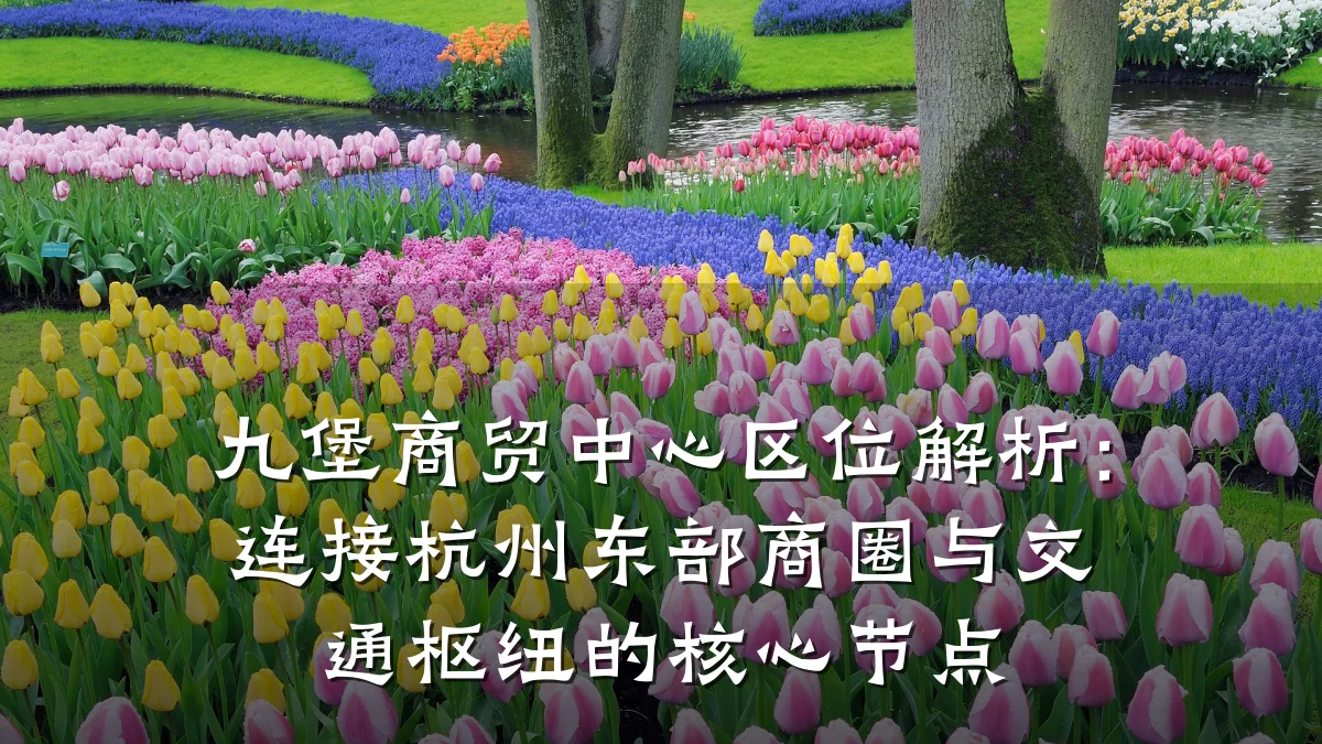 九堡商贸中心区位解析:连接杭州东部商圈与交通枢纽的核心节点