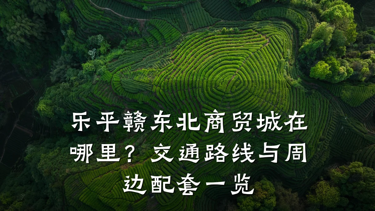 乐平赣东北商贸城在哪里?交通路线与周边配套一览