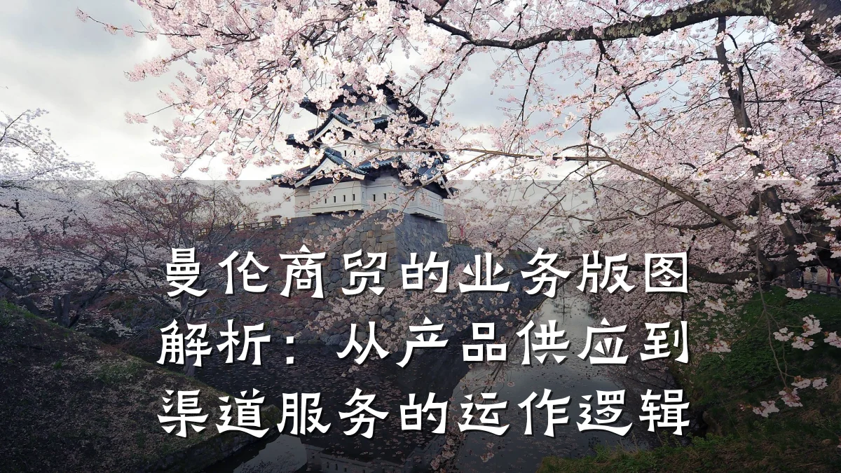 曼伦商贸的业务版图解析:从产品供应到渠道服务的运作逻辑