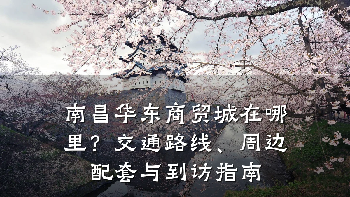 南昌华东商贸城在哪里？交通路线、周边配套与到访指南