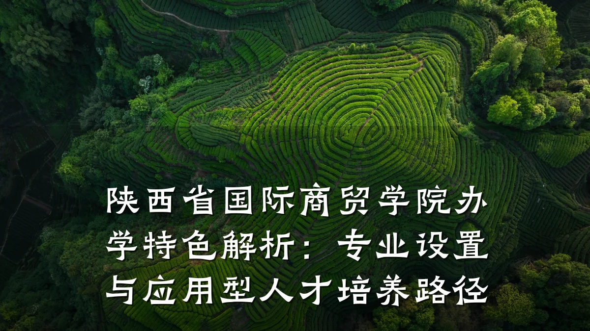 陕西省国际商贸学院办学特色解析:专业设置与应用型人才培养路径