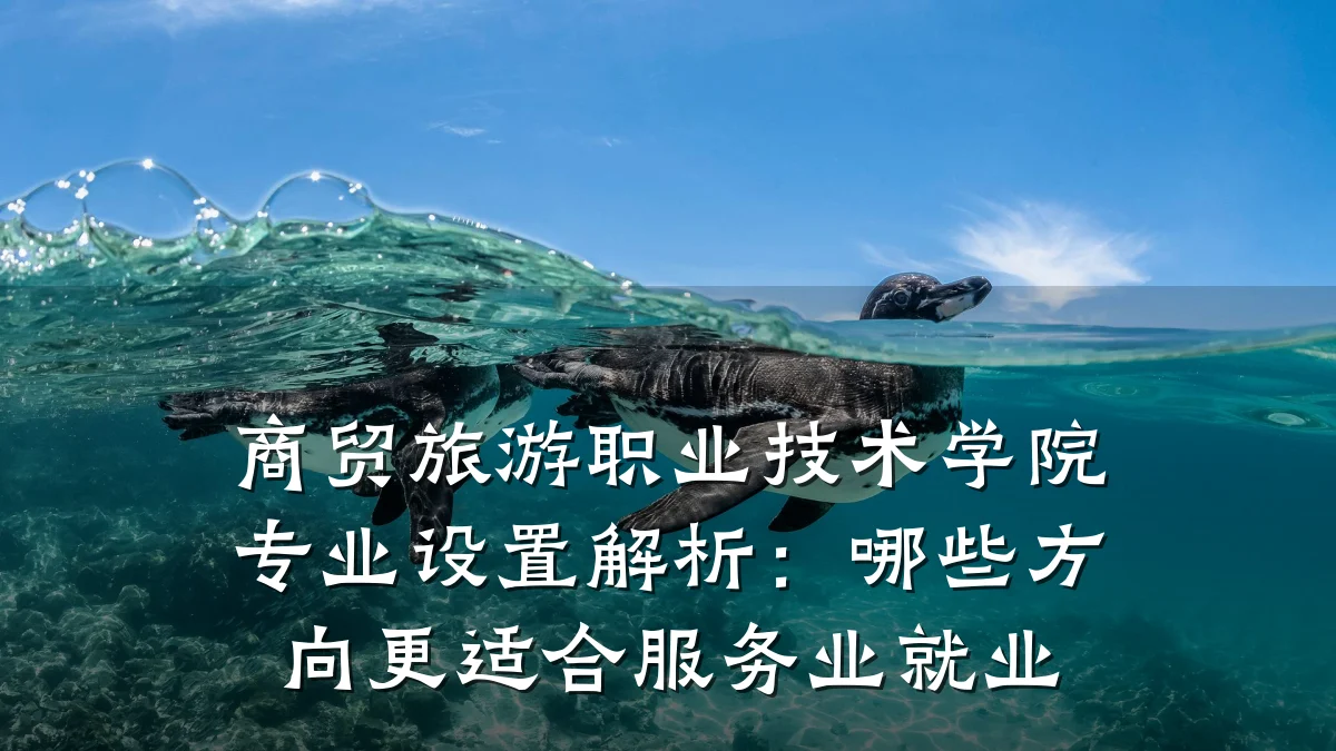 商贸旅游职业技术学院专业设置解析：哪些方向更适合服务业就业