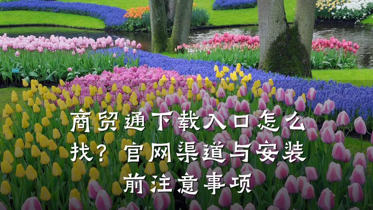 商贸通下载入口怎么找?官网渠道与安装前注意事项