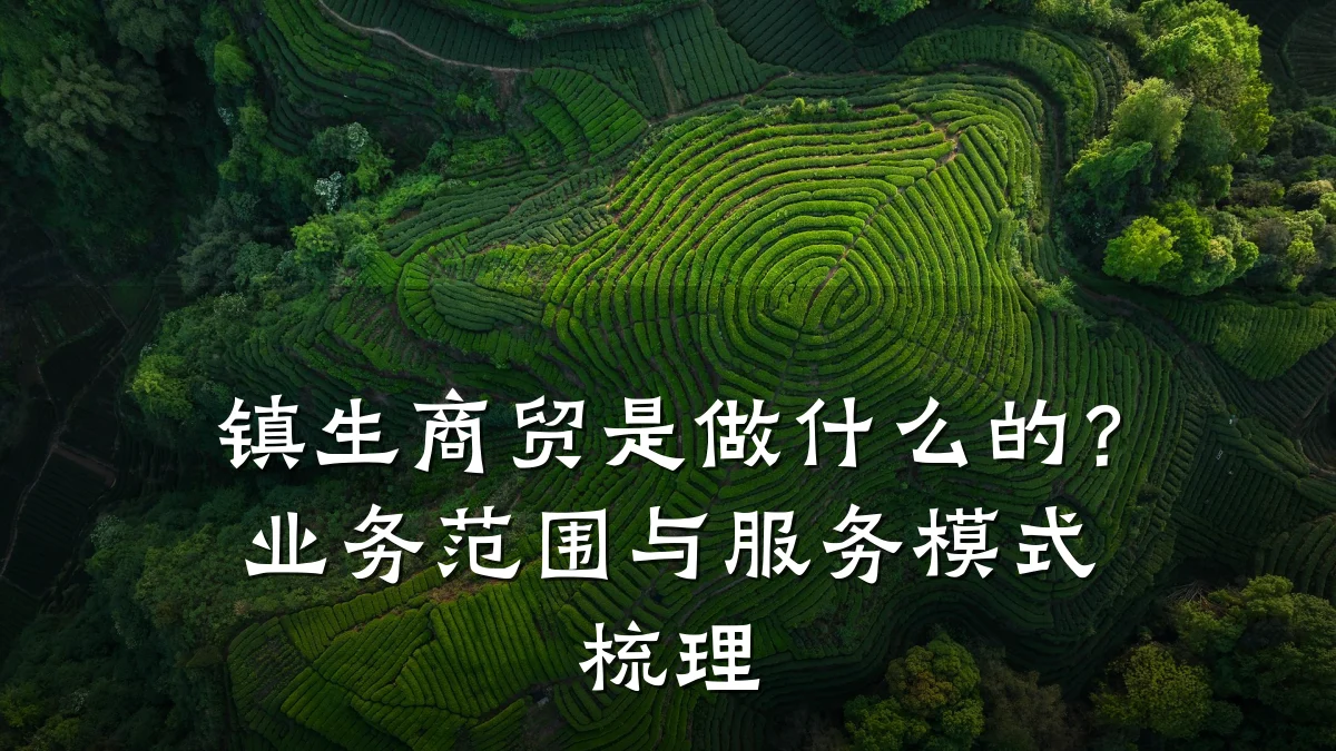 镇生商贸是做什么的？业务范围与服务模式梳理