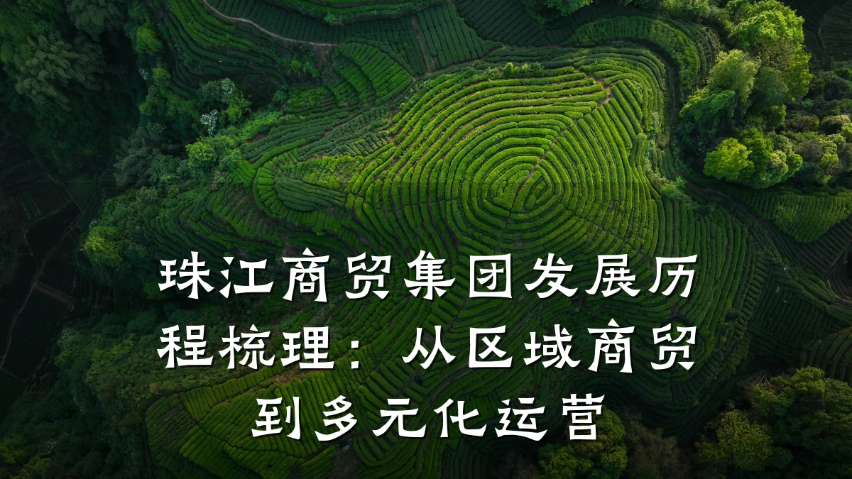 珠江商贸集团发展历程梳理:从区域商贸到多元化运营