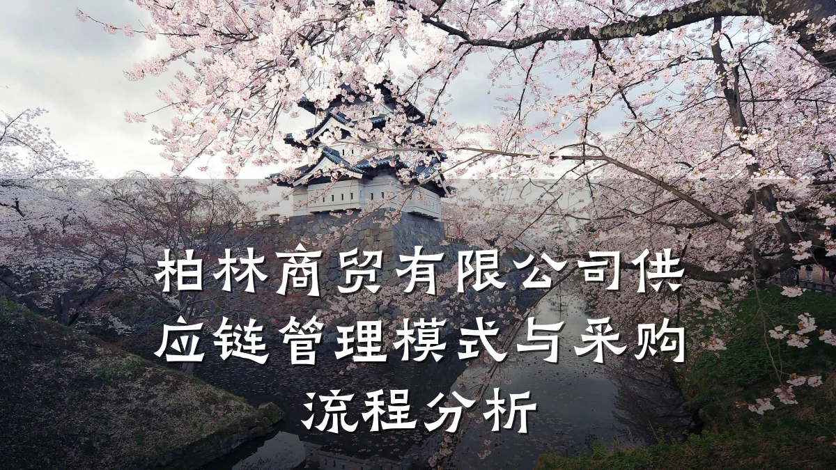 柏林商贸有限公司供应链管理模式与采购流程分析