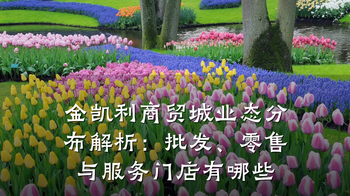 金凯利商贸城业态分布解析:批发、零售与服务门店有哪些