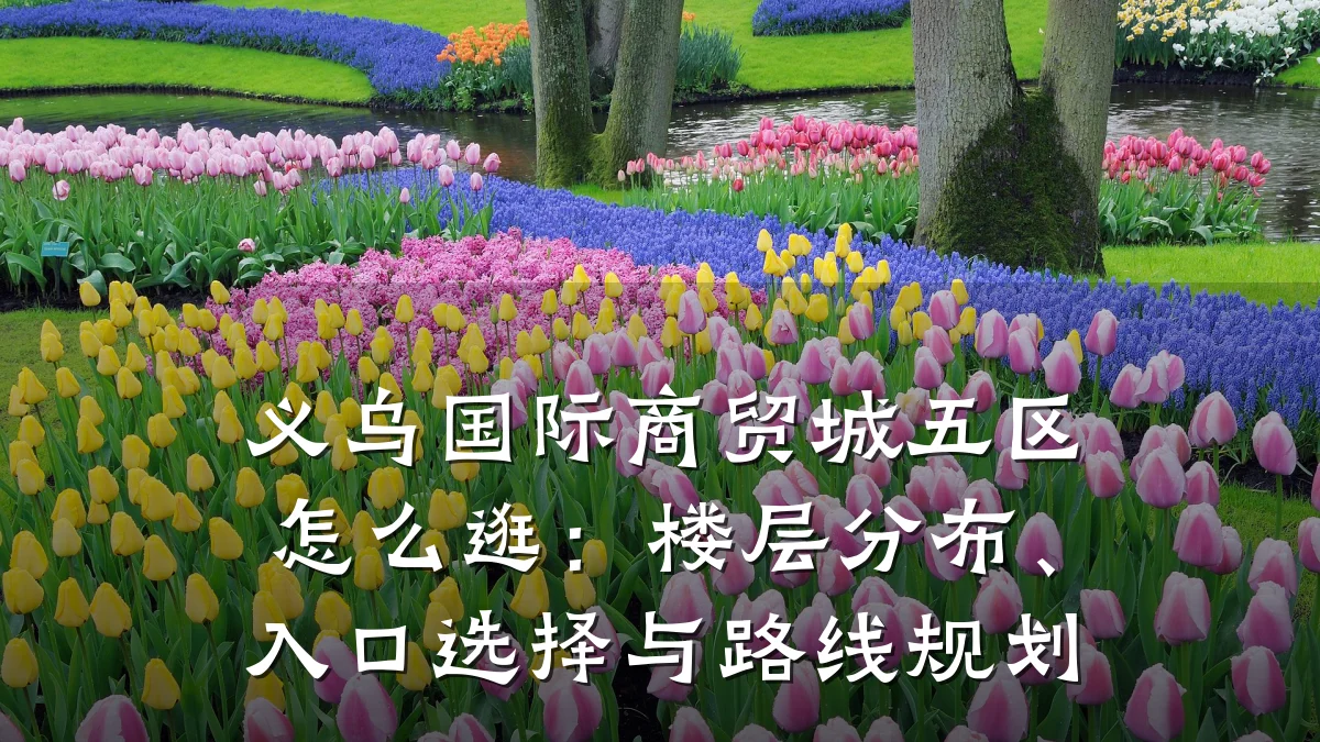 义乌国际商贸城五区怎么逛:楼层分布、入口选择与路线规划
