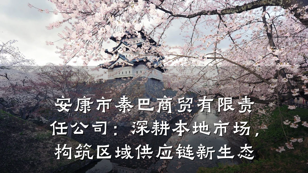 安康市秦巴商贸有限责任公司:深耕本地市场,构筑区域供应链新生态