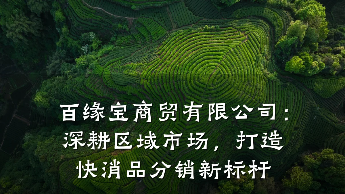 百缘宝商贸有限公司:深耕区域市场,打造快消品分销新标杆