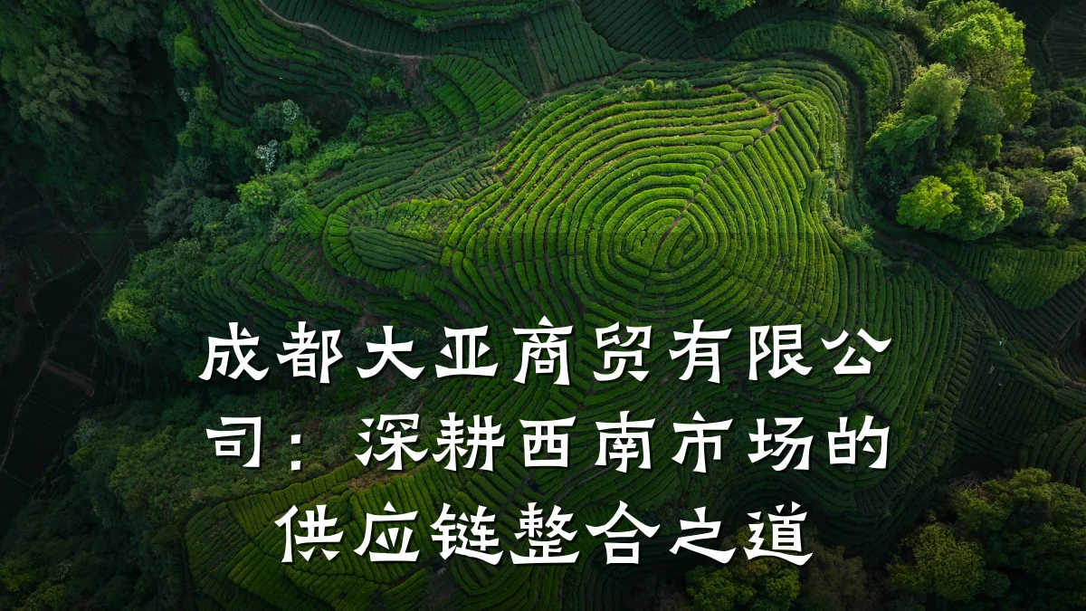 成都大亚商贸有限公司：深耕西南市场的供应链整合之道
