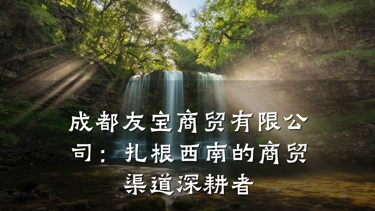 成都友宝商贸有限公司：扎根西南的商贸渠道深耕者