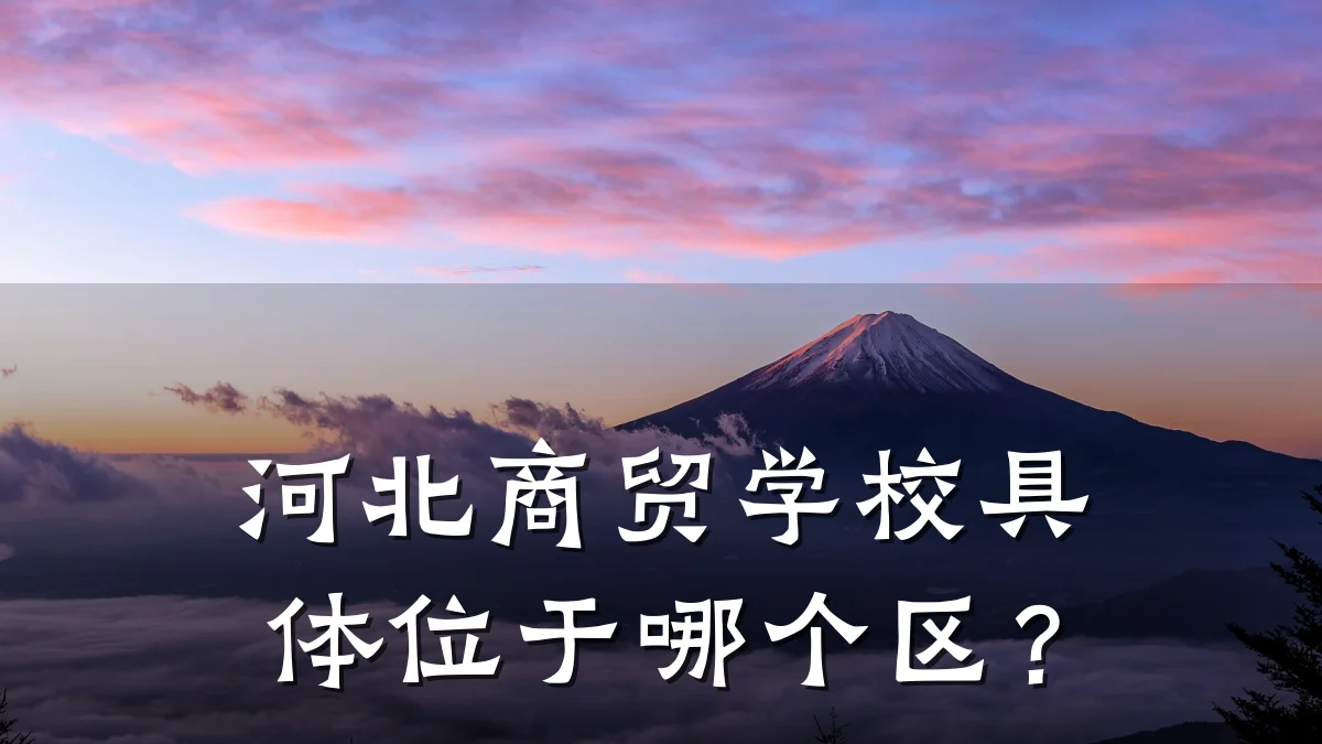 河北商贸学校具体位于哪个区？