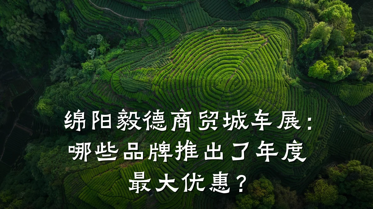 绵阳毅德商贸城车展:哪些品牌推出了年度最大优惠?