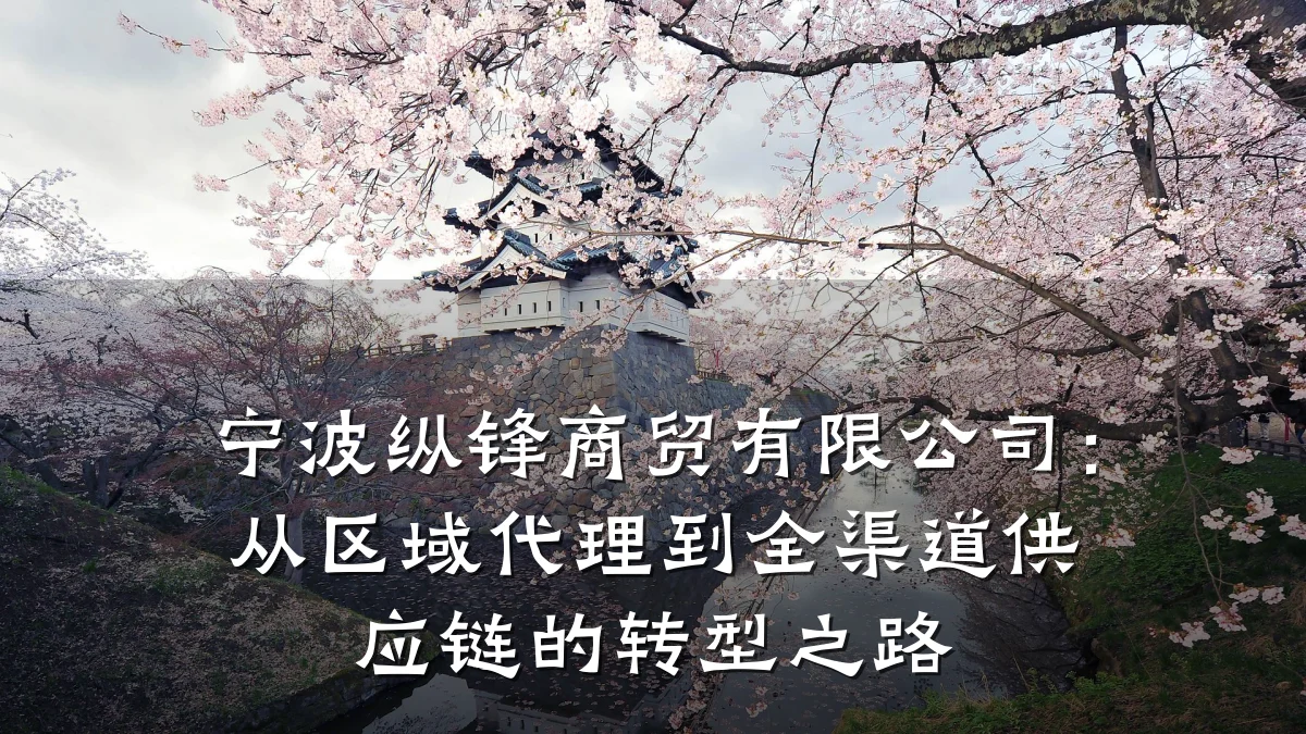 宁波纵锋商贸有限公司:从区域代理到全渠道供应链的转型之路