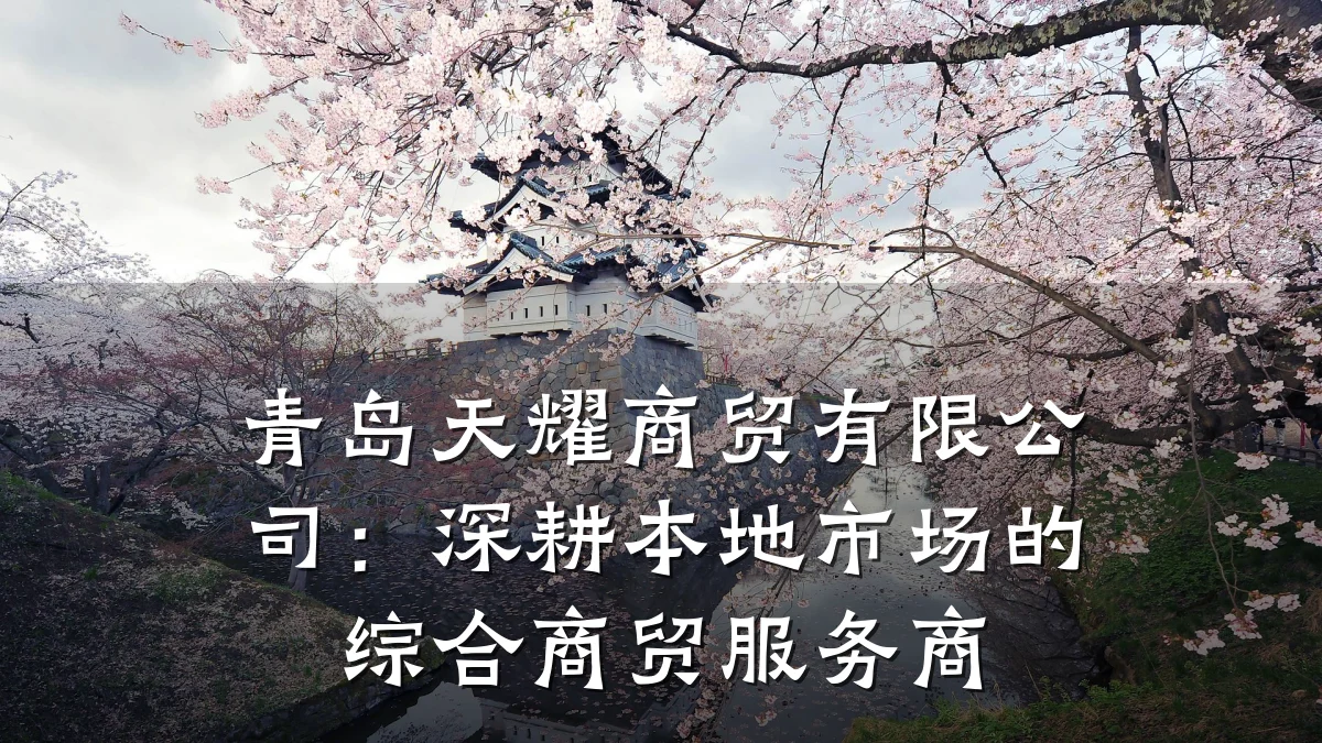 青岛天耀商贸有限公司:深耕本地市场的综合商贸服务商