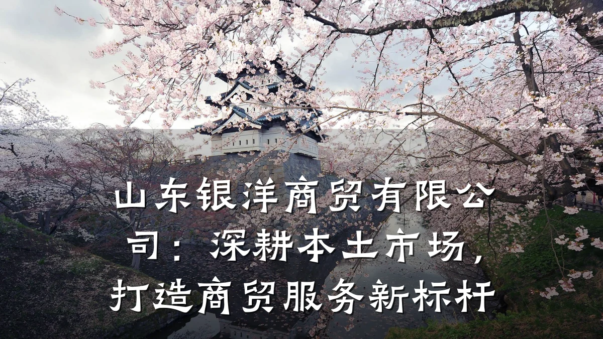 山东银洋商贸有限公司：深耕本土市场，打造商贸服务新标杆
