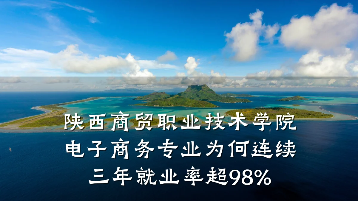 陕西商贸职业技术学院电子商务专业为何连续三年就业率超98%