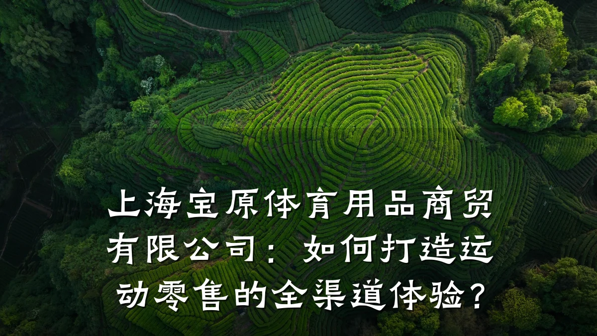 上海宝原体育用品商贸有限公司:如何打造运动零售的全渠道体验?