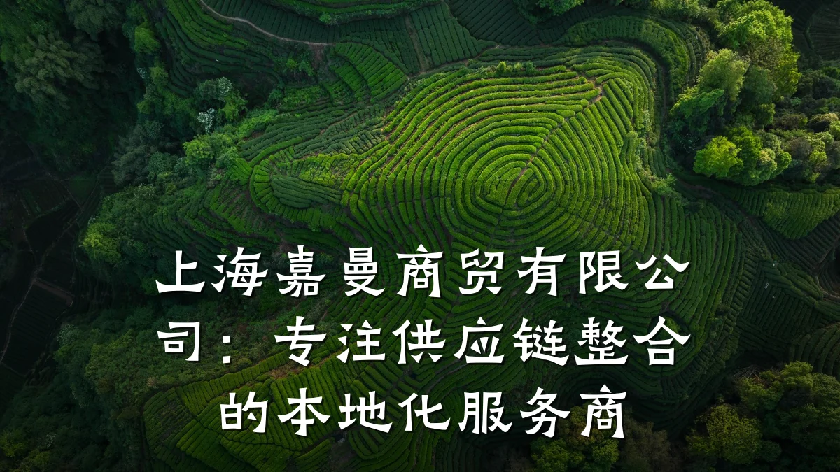 上海嘉曼商贸有限公司：专注供应链整合的本地化服务商