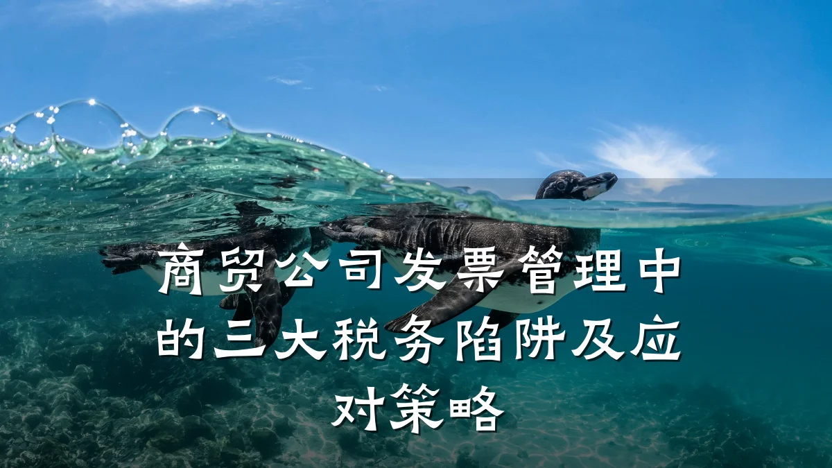 商贸公司发票管理中的三大税务陷阱及应对策略
