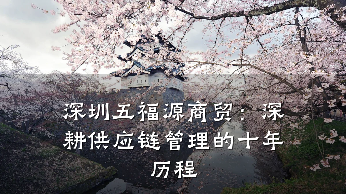 深圳五福源商贸:深耕供应链管理的十年历程