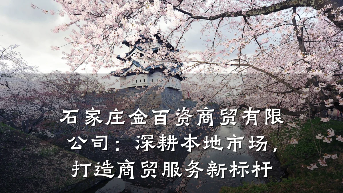 石家庄金百资商贸有限公司:深耕本地市场,打造商贸服务新标杆
