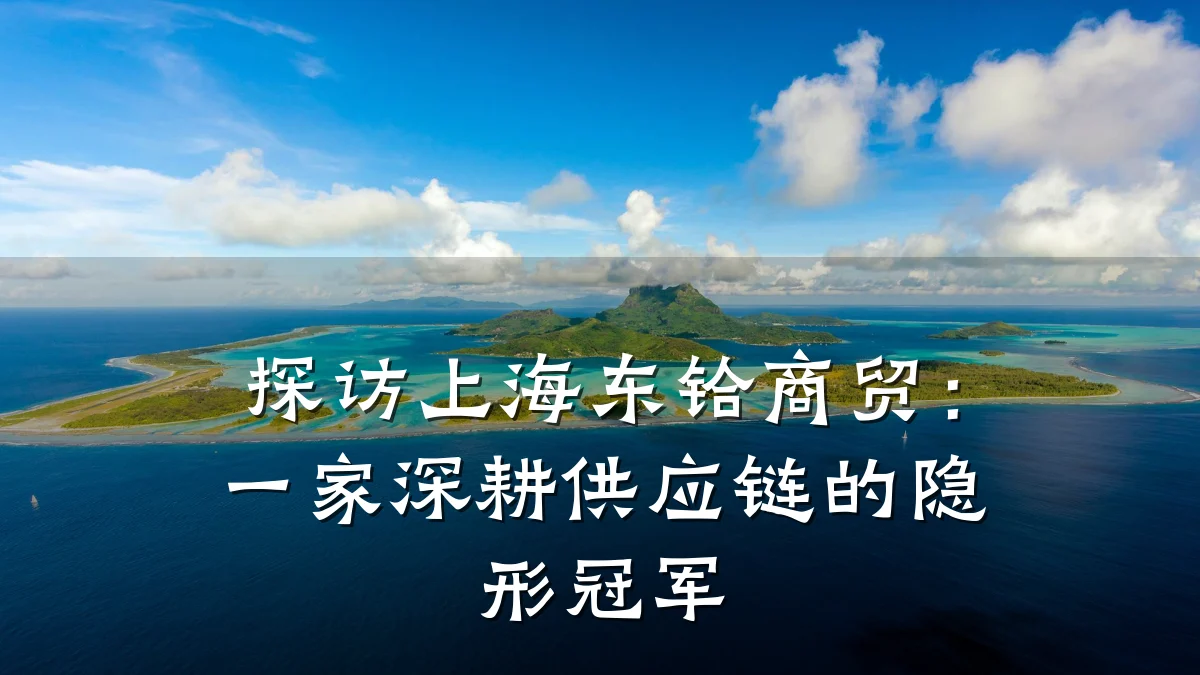 探访上海东铪商贸：一家深耕供应链的隐形冠军