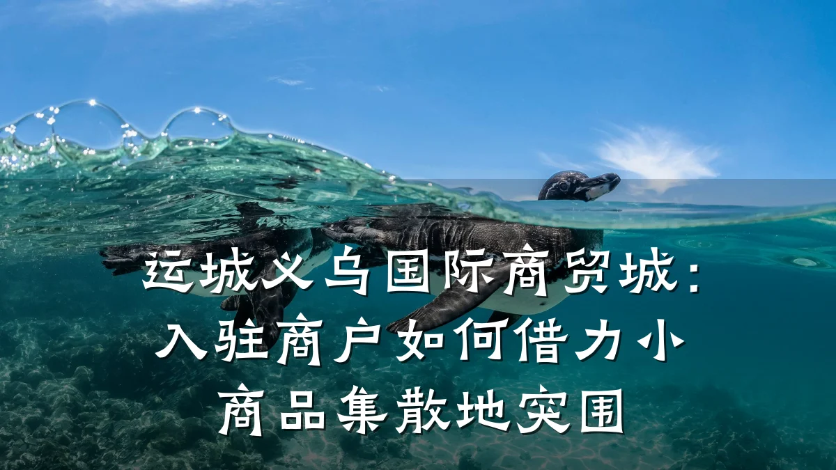 运城义乌国际商贸城:入驻商户如何借力小商品集散地突围
