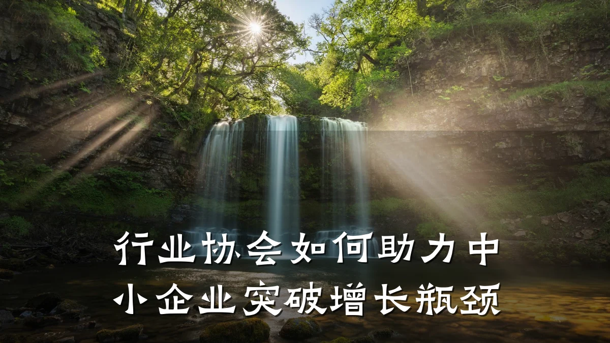 行业协会如何助力中小企业突破增长瓶颈