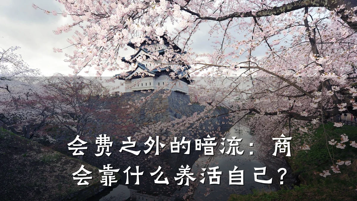 会费之外的暗流:商会靠什么养活自己?