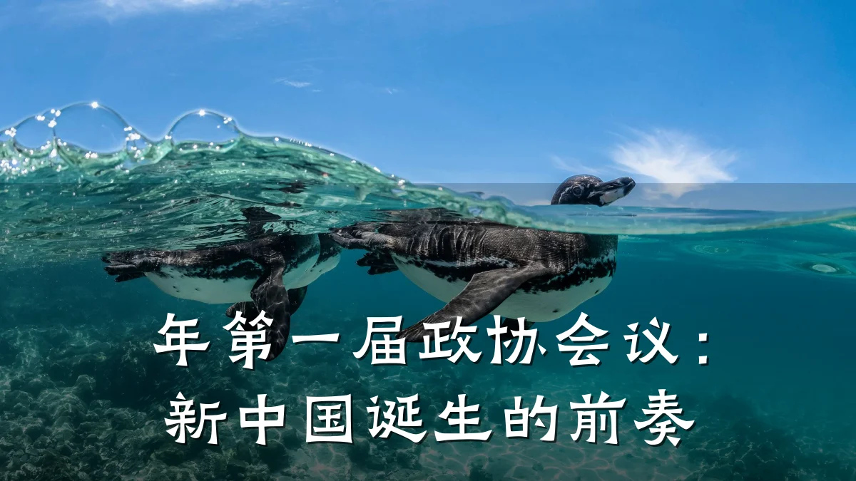 年第一届政协会议:新中国诞生的前奏