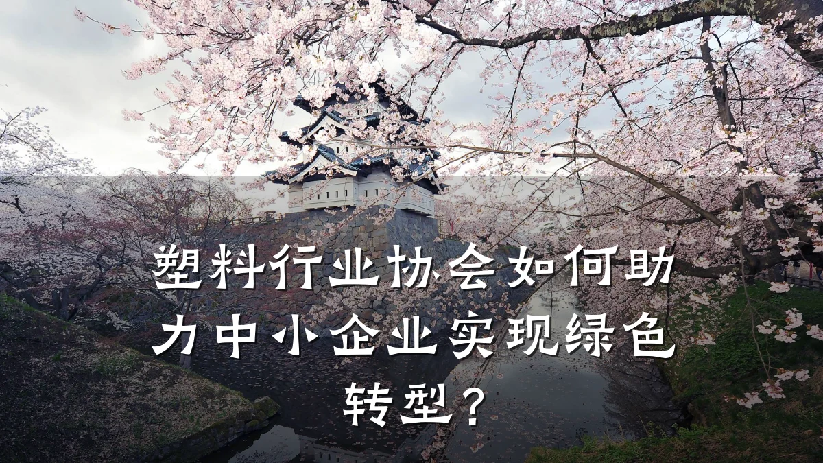 塑料行业协会如何助力中小企业实现绿色转型?