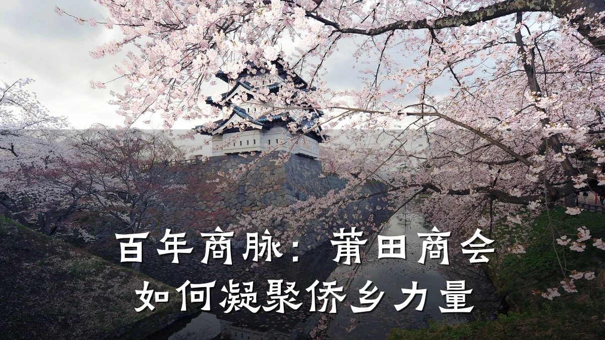 百年商脉:莆田商会如何凝聚侨乡力量