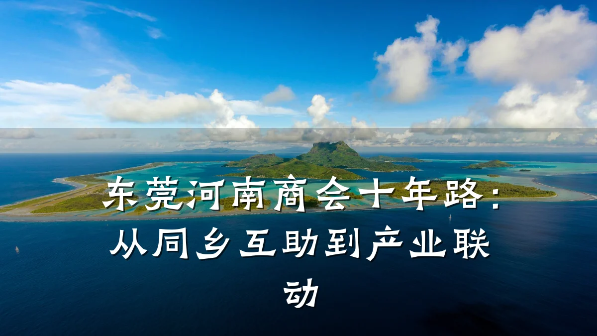 东莞河南商会十年路:从同乡互助到产业联动
