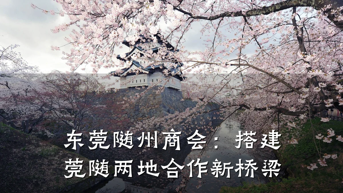 东莞随州商会：搭建莞随两地合作新桥梁