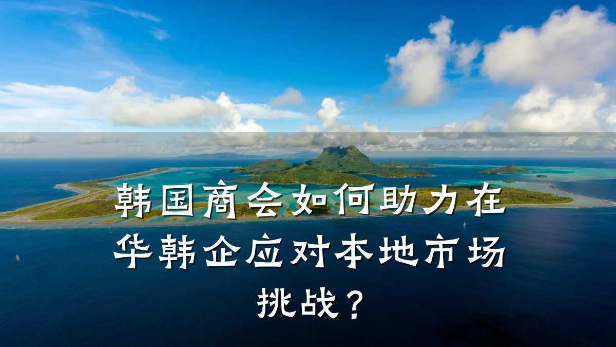 韩国商会如何助力在华韩企应对本地市场挑战?