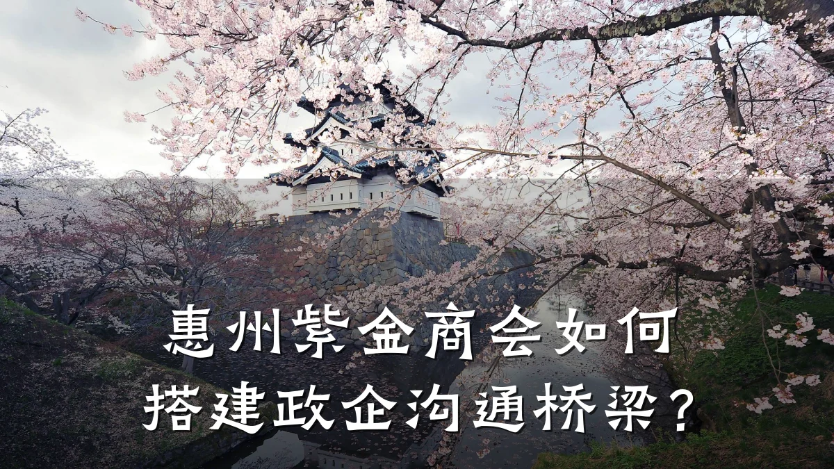 惠州紫金商会如何搭建政企沟通桥梁?
