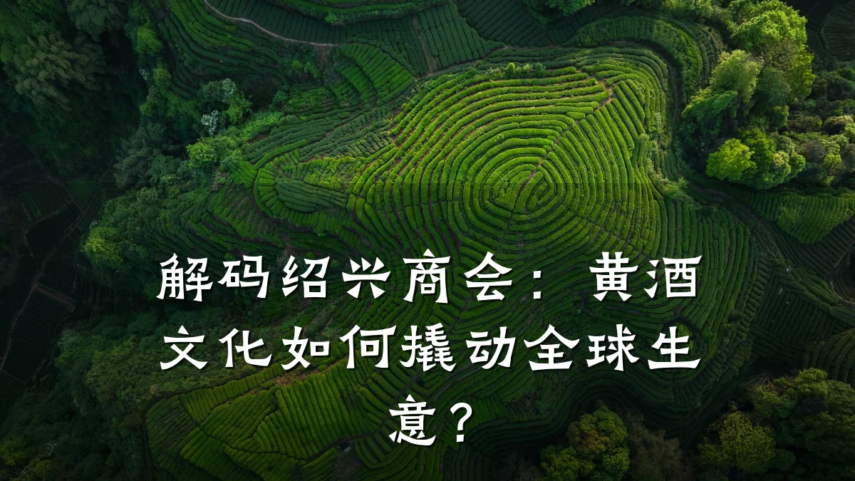 解码绍兴商会:黄酒文化如何撬动全球生意?