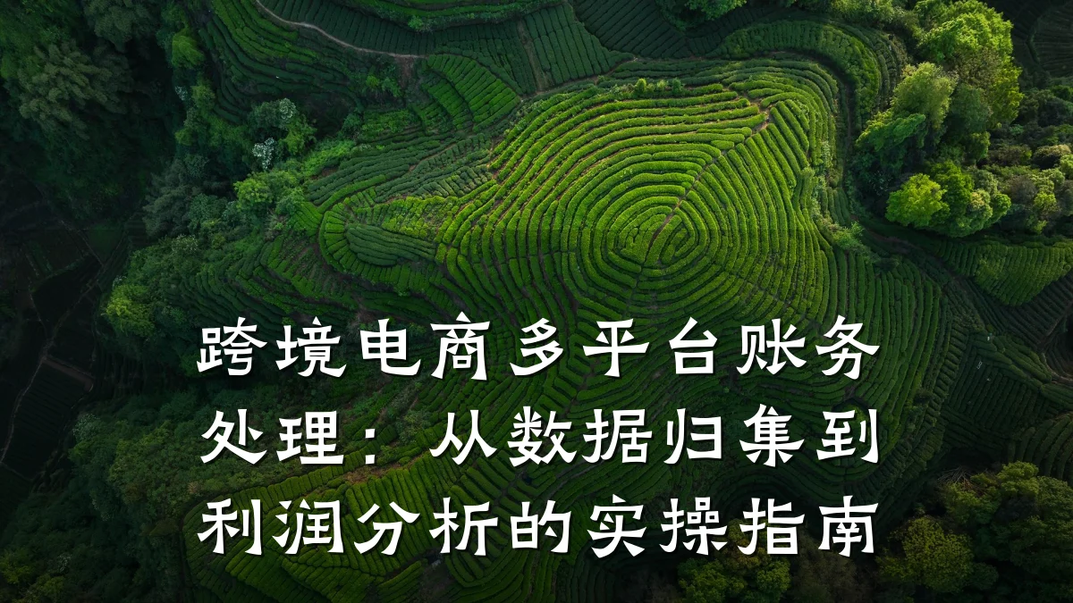 跨境电商多平台账务处理:从数据归集到利润分析的实操指南
