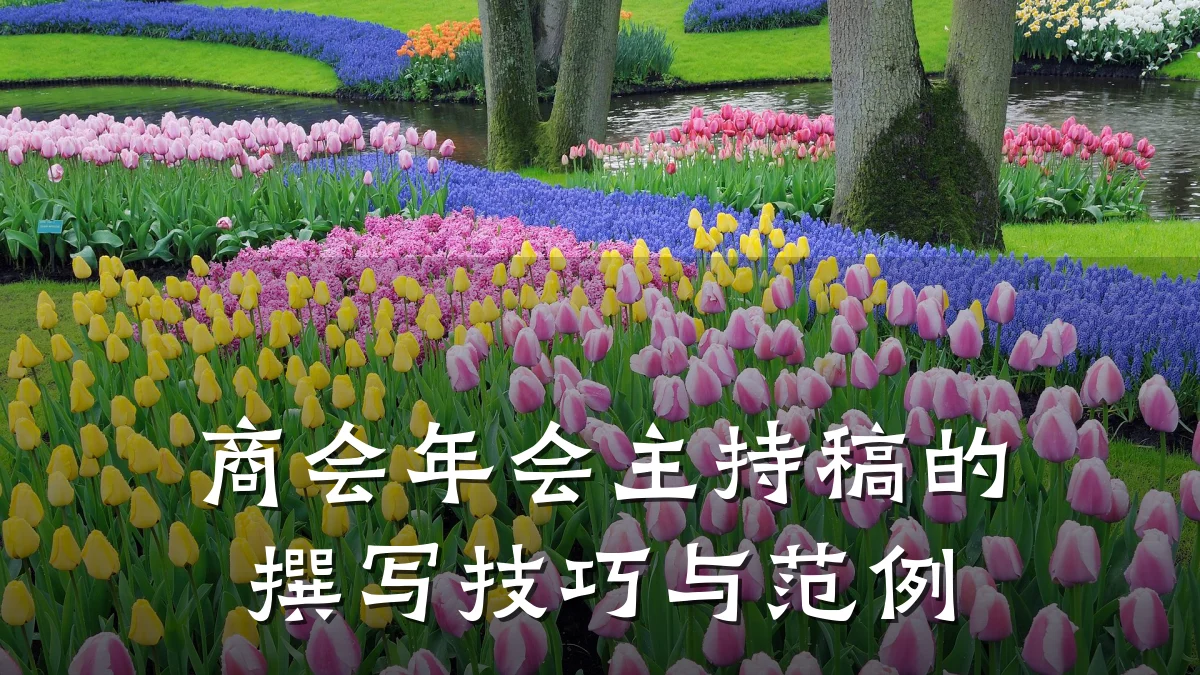 商会年会主持稿的撰写技巧与范例