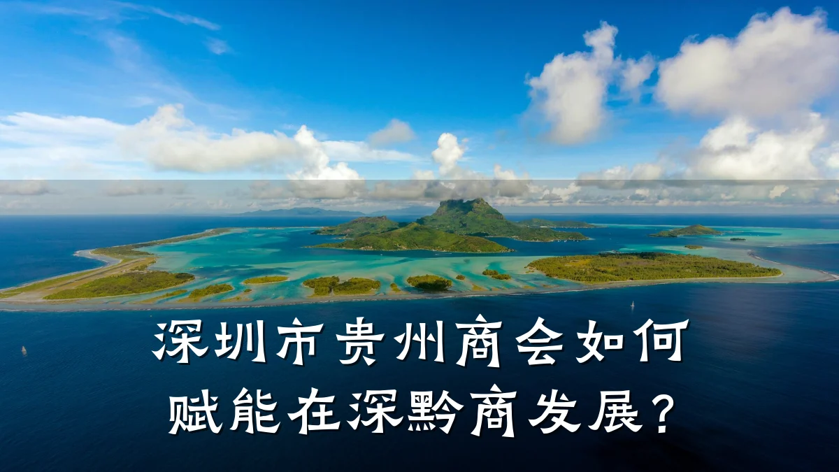 深圳市贵州商会如何赋能在深黔商发展?