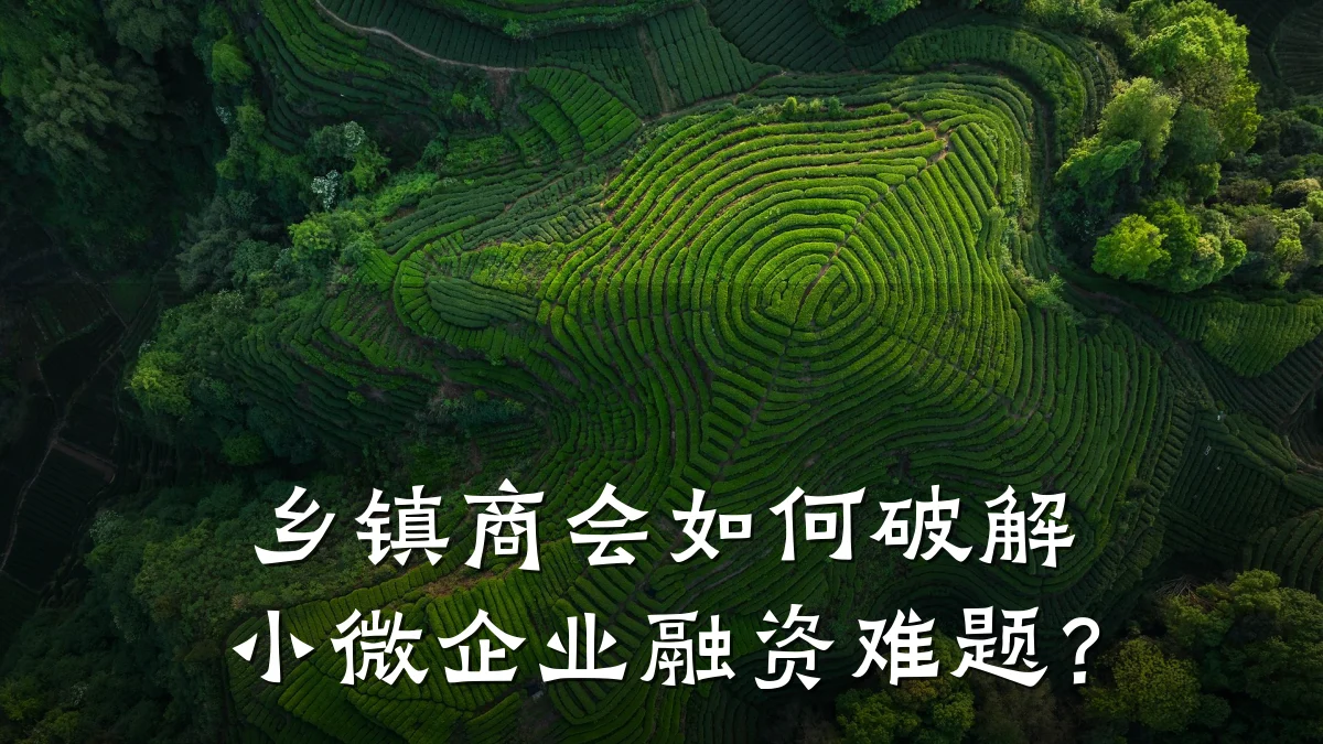 乡镇商会如何破解小微企业融资难题?