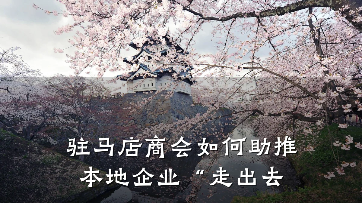 驻马店商会如何助推本地企业“走出去