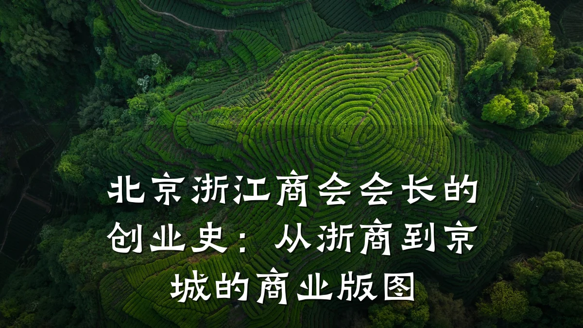 北京浙江商会会长的创业史：从浙商到京城的商业版图