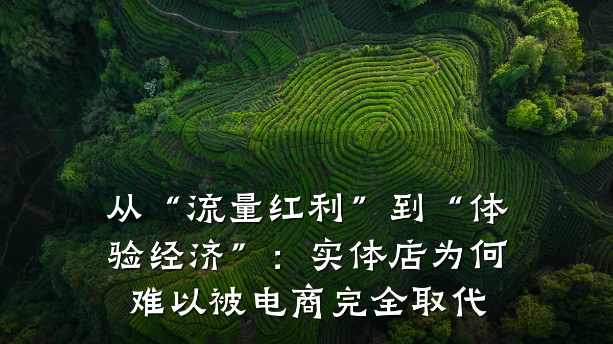 从“流量红利”到“体验经济”:实体店为何难以被电商完全取代