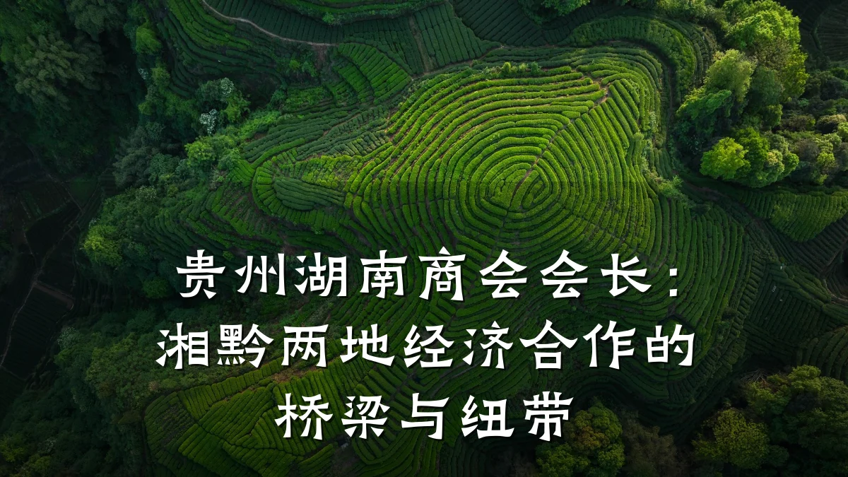 贵州湖南商会会长:湘黔两地经济合作的桥梁与纽带